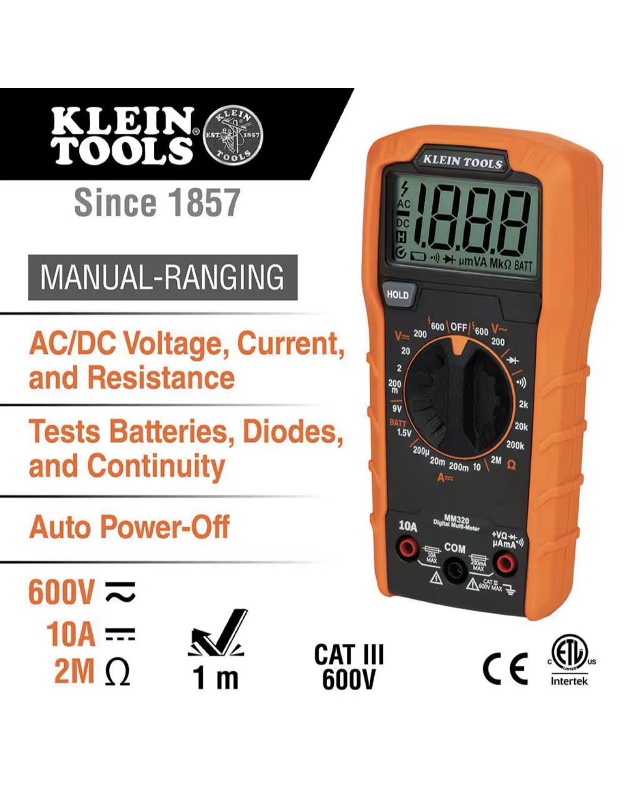 Klein Tools Electrical Test Kit # 25kit1