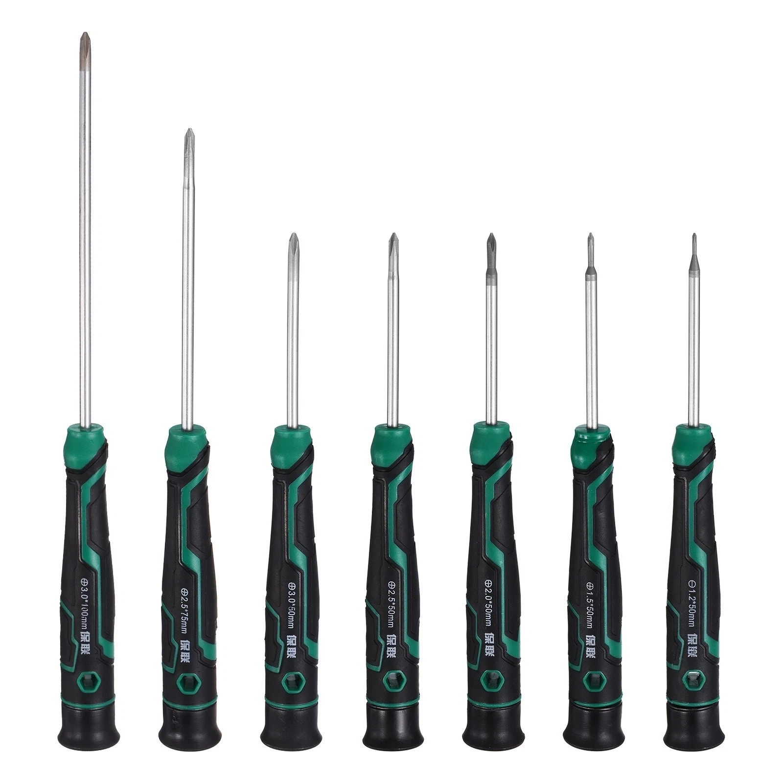 7pcs Small Phillips Screwdriver Set Magnetic Screwdrivers S2 Steel