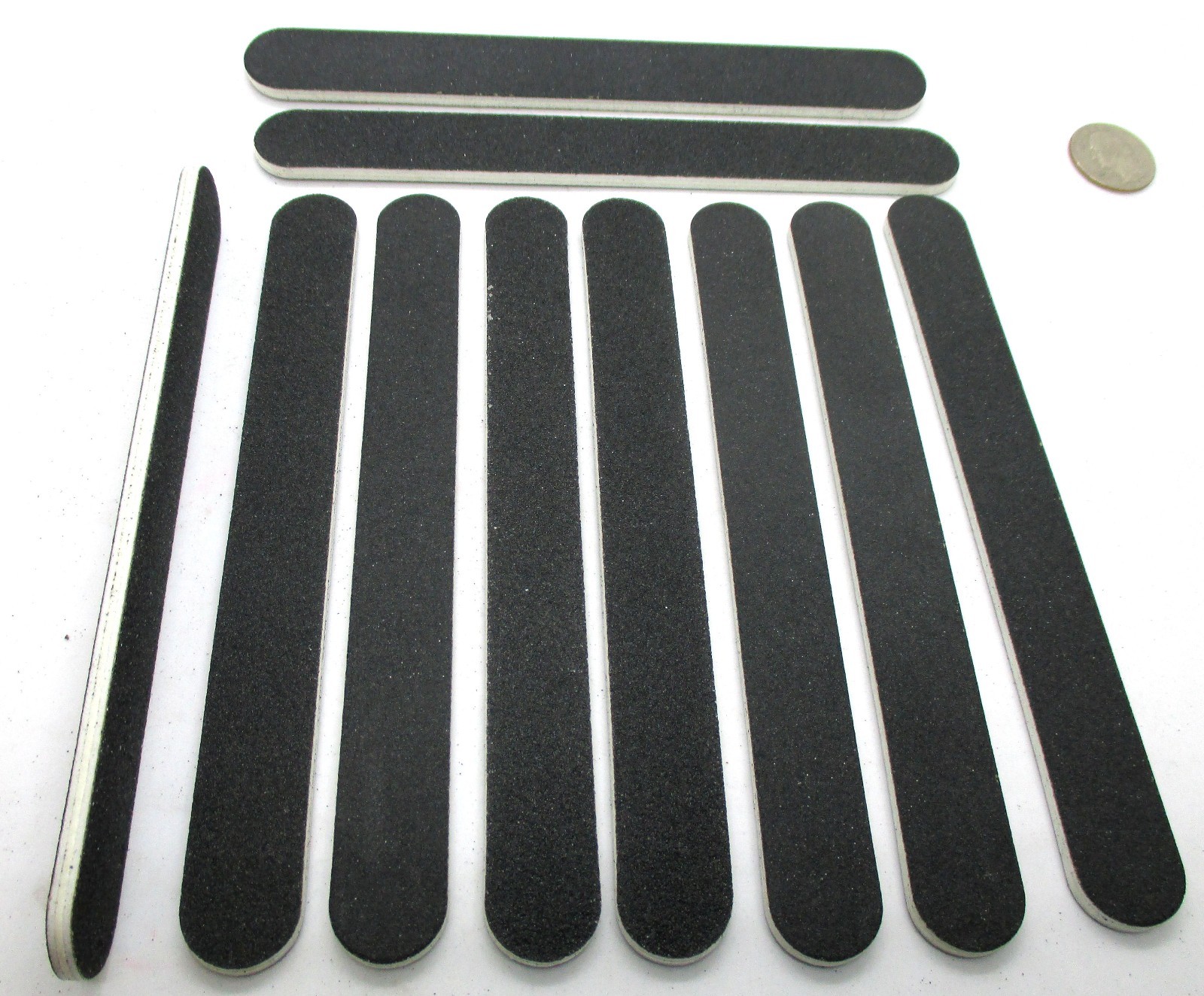 Lot Of 10,14,30,50,100,200 Pcs-- 7 Inch  Emery Board, Double Sided( #100 #180)