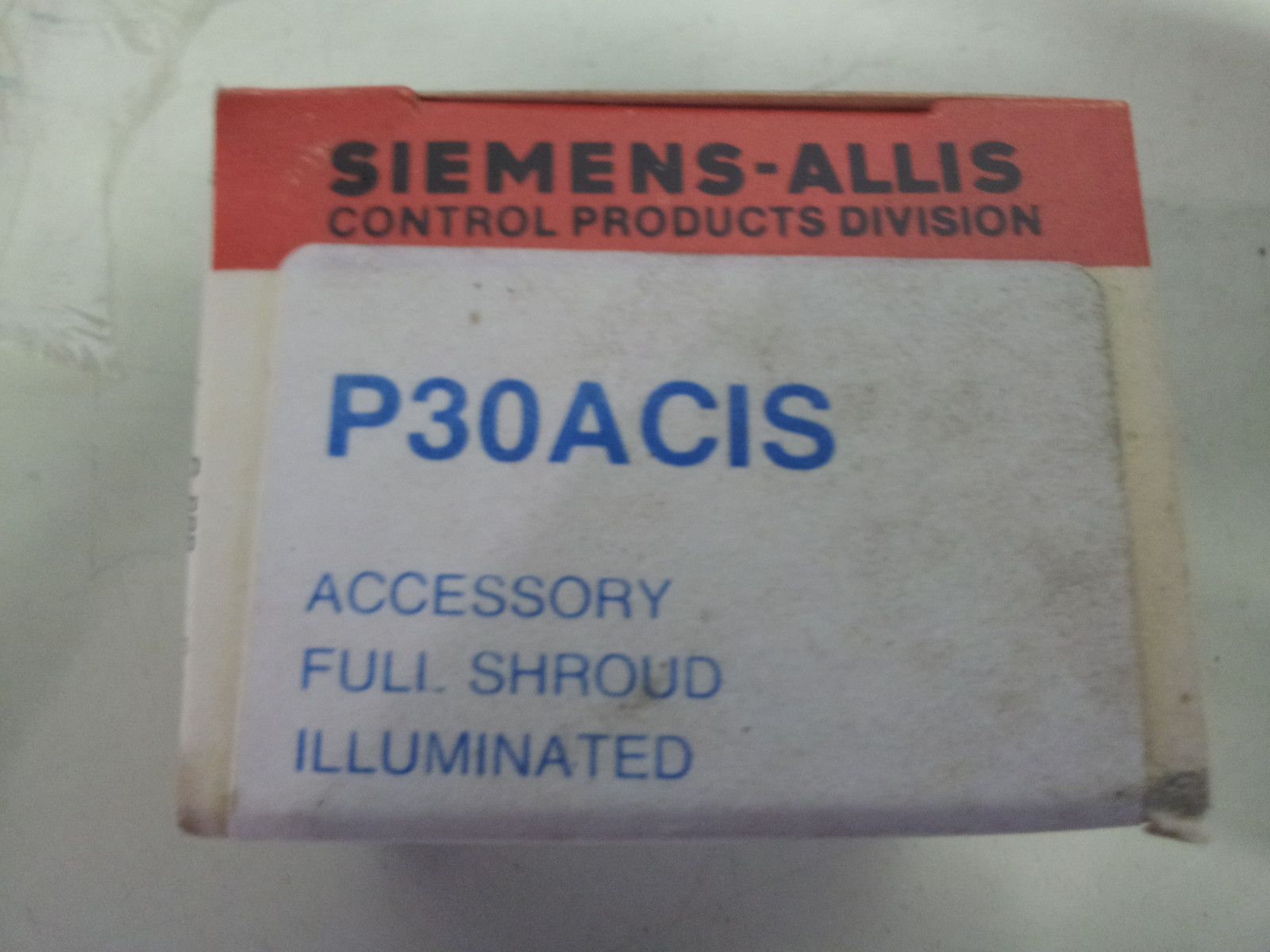 SIEMENS P30ACIS NEW IN BOX FULL SHROUD ILLUMINATED ACCESSORY #B67