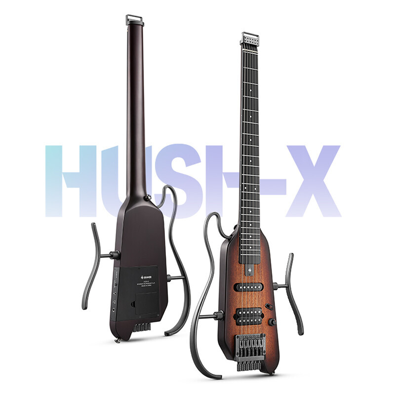 Donner HUSH™ X Electric Guitar Travel  Function Humbucker H-S Pickups