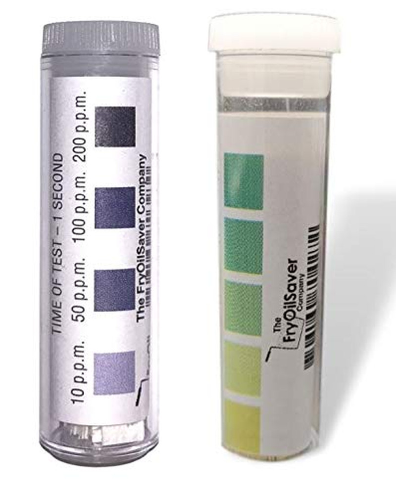 Restaurant Sanitizer Test Kit Combo, 2 X Vial of 100 Strips Each QR5 Quat Saniti