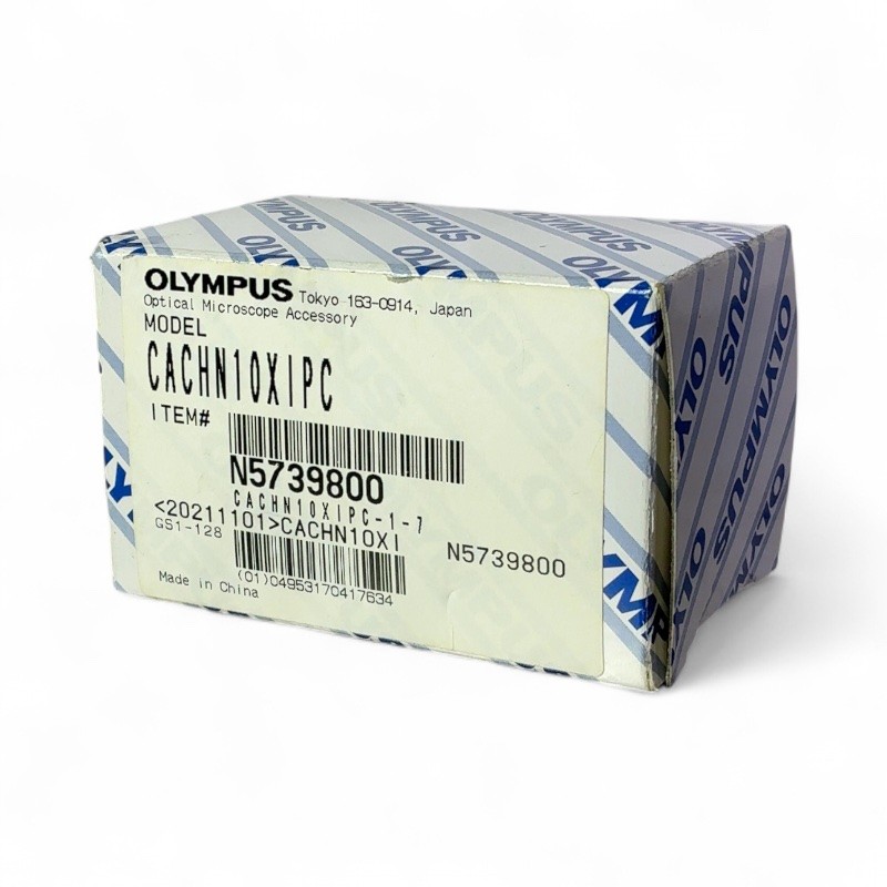 Olympus CACHN10XIPC 10X Objective – New Infinity Plan Achromat RMS Lens (BO!)