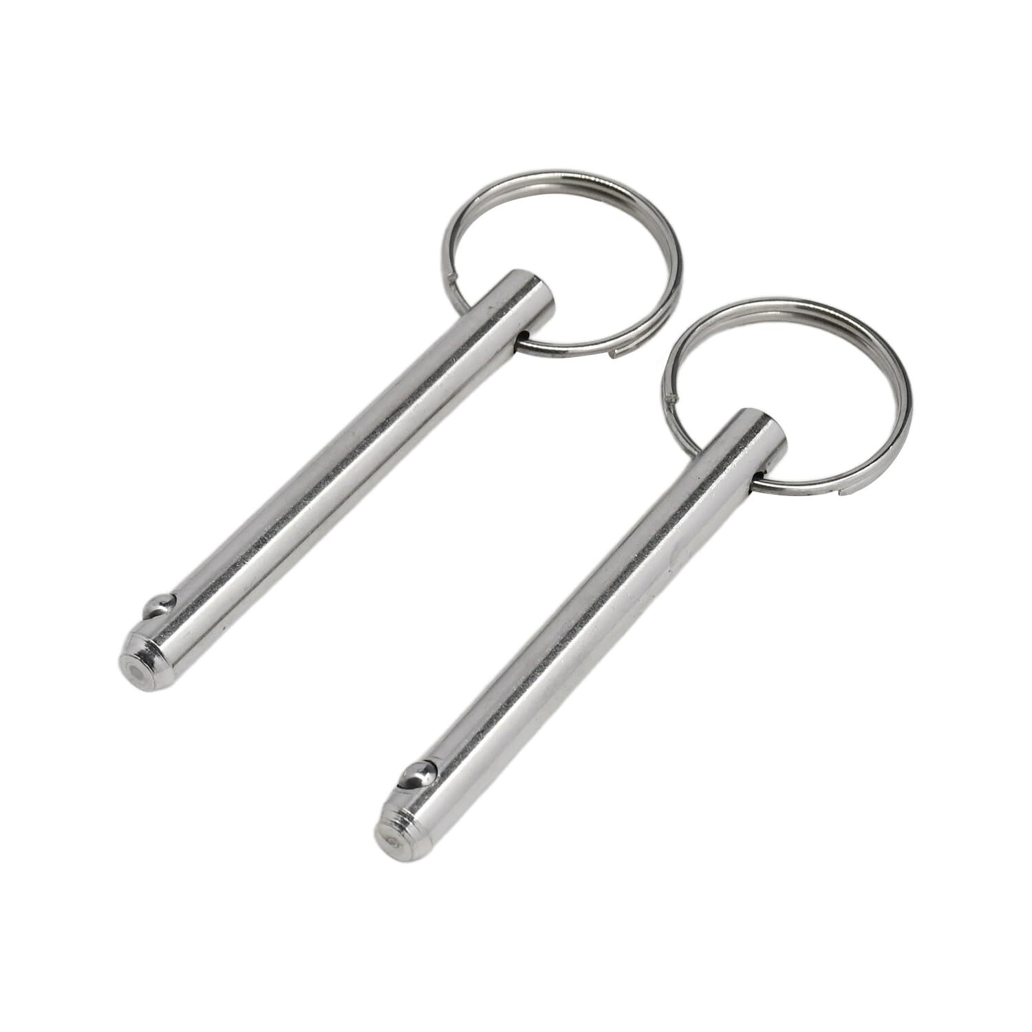 2 Pack Quick Release Pins Diameter 5/168mm Usable Length 2-1/457mm Overall Le...