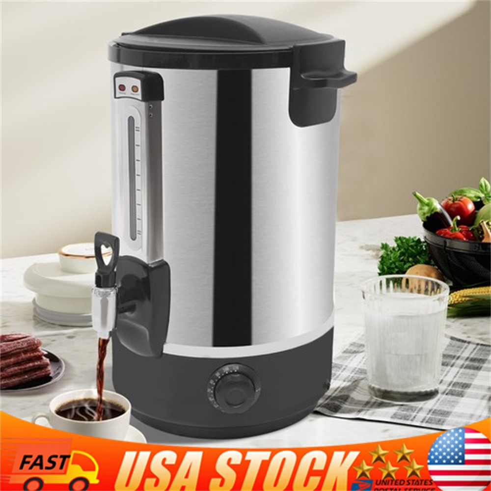 13L Commercial Hot Water Dispenser Stainless Steel Electric Hot Water Bucket