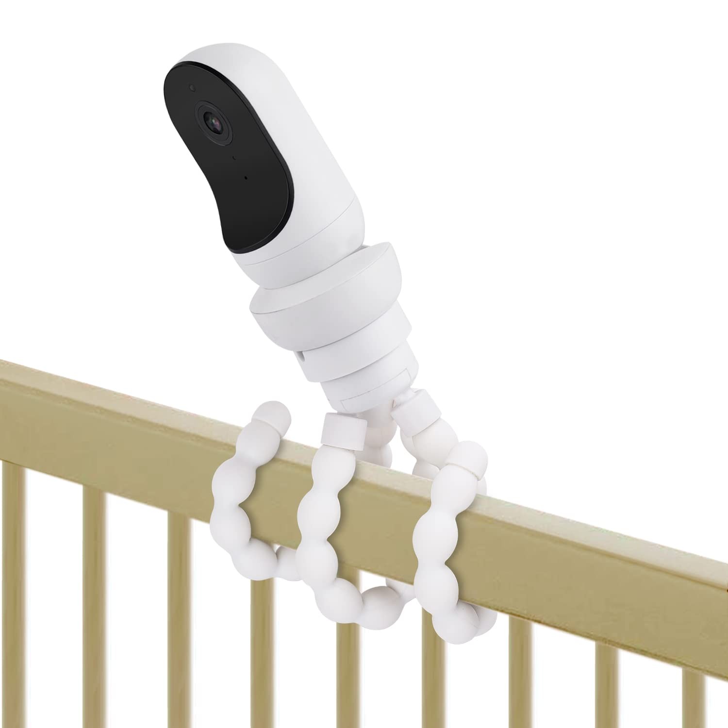 Flexible Tripod Baby Monitor Mount for Owlet Cam, Cam 2, Dream Sock - No Drillin