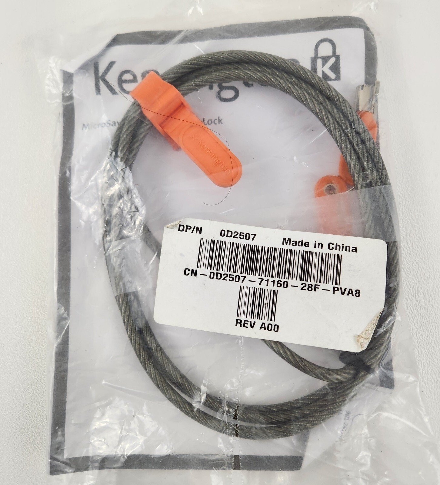 Kensington MicroSaver Keyed Laptop Monitor Projector Lock K64068F