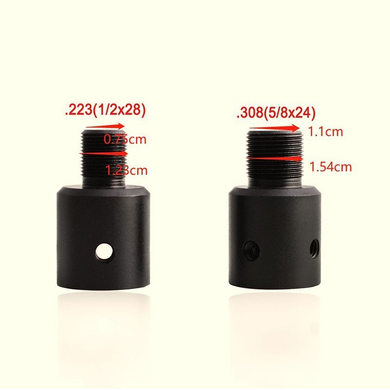 US! Ruger 10/22 1022 Muzzle Brake Adapter & Thread Protector, for 1/2x28, 5/8x24