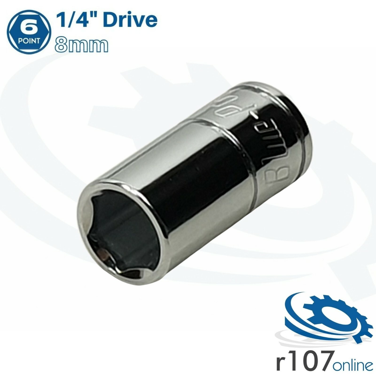 Blue Point 8mm Socket, 1/4" Drive BLPSM148 - As sold by Snap On