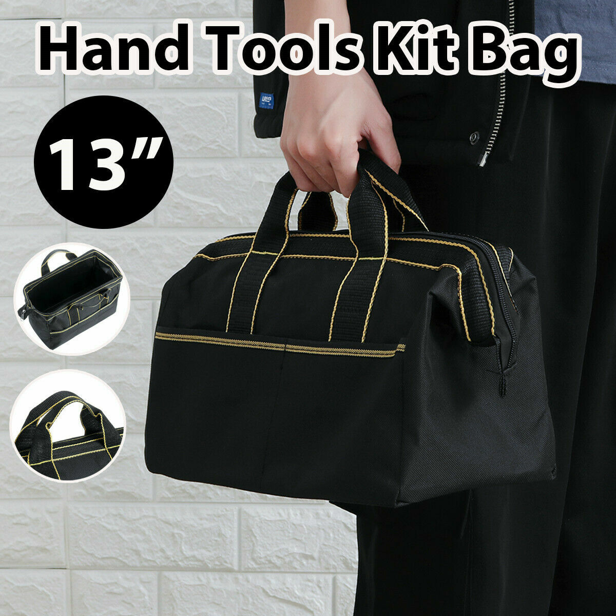 Multi-function Oxford Waterproof Storage Hand Tool Bag Portable Toolkit Pouch