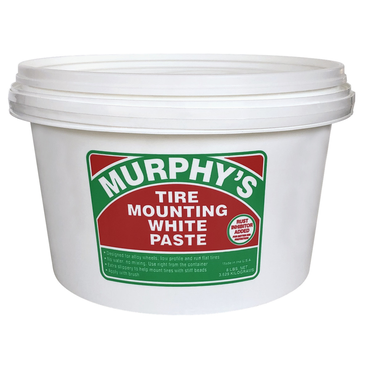 JTM PRODUCTS INC  Murphy's Tire Mounting White Paste with Rust Inhibitor 8lb Lo