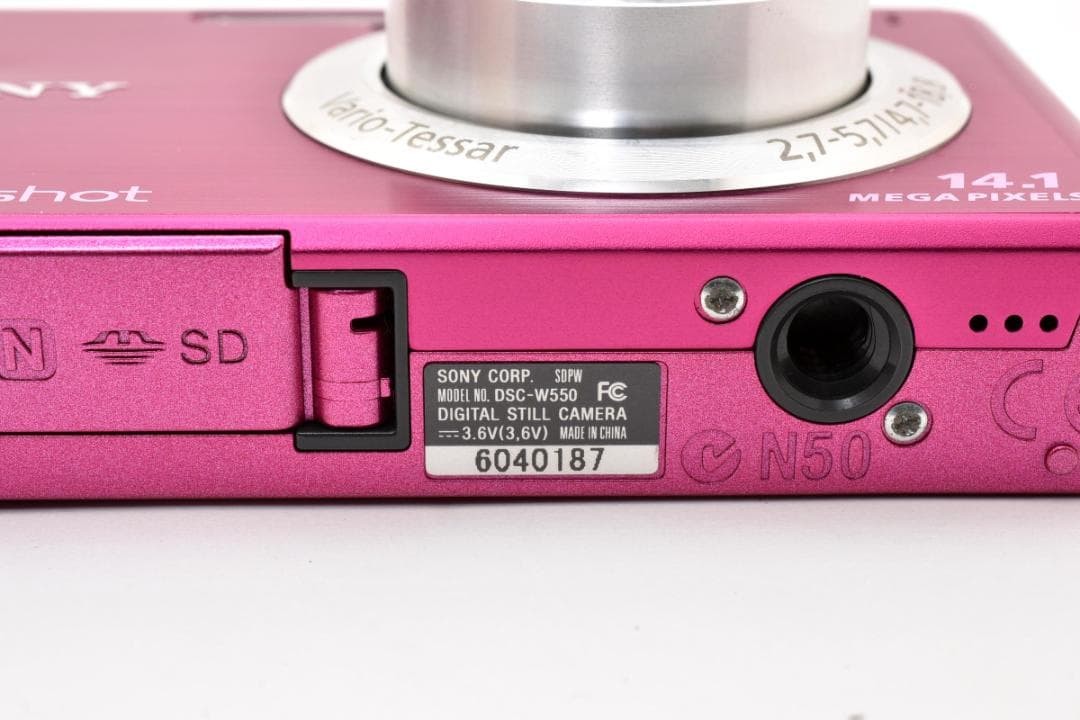 SONY Cyber-Shot DSC-W550 Digital Camera Camera Working #718