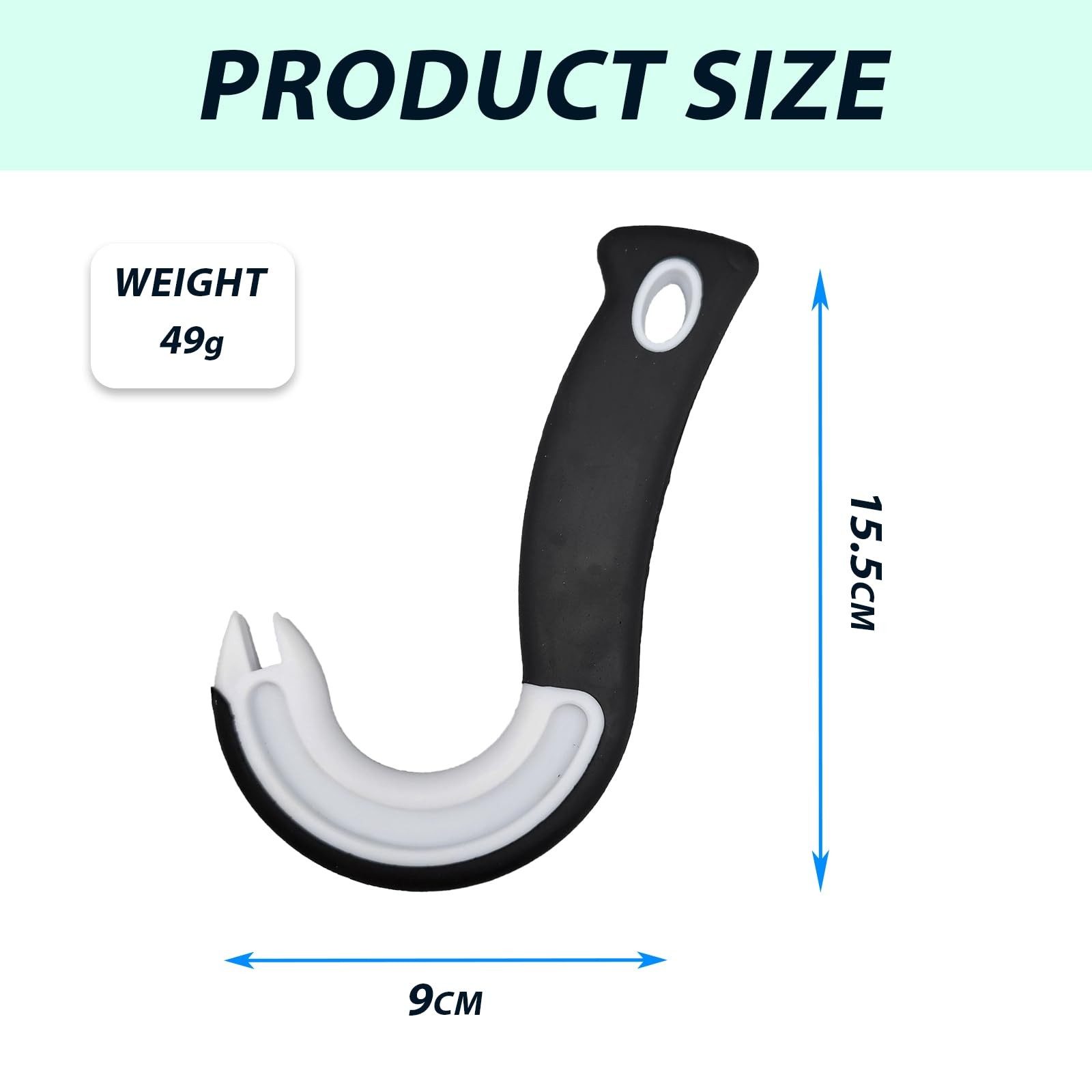 Easy Open Ring Pull Can Opener - Pop Top Tab Puller - Simple Tool for Soda Ta...
