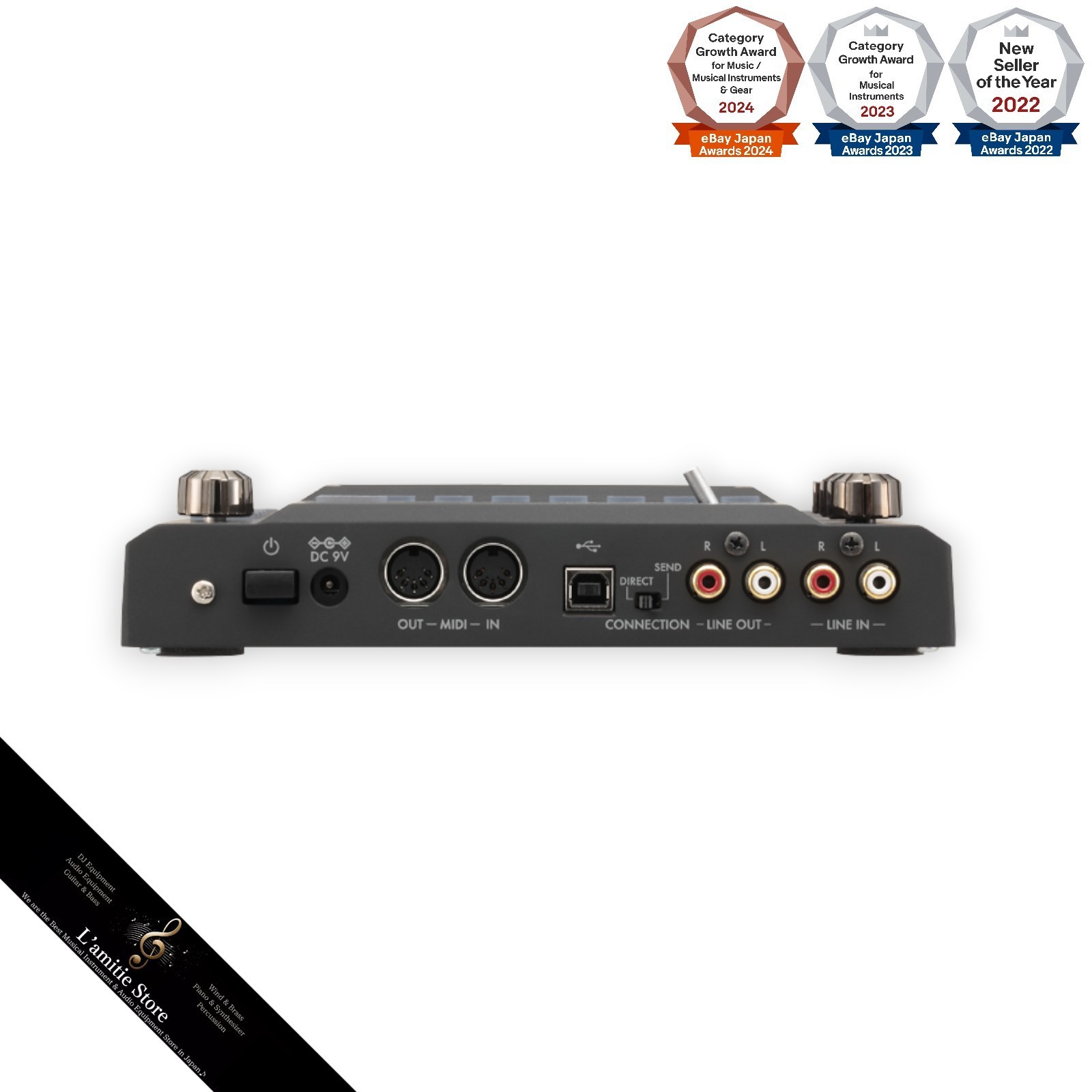 KORG KAOSS PAD KP3+ KP3 Plus Dynamic Effect Sampler DJ Touch Pad Multi Effecter