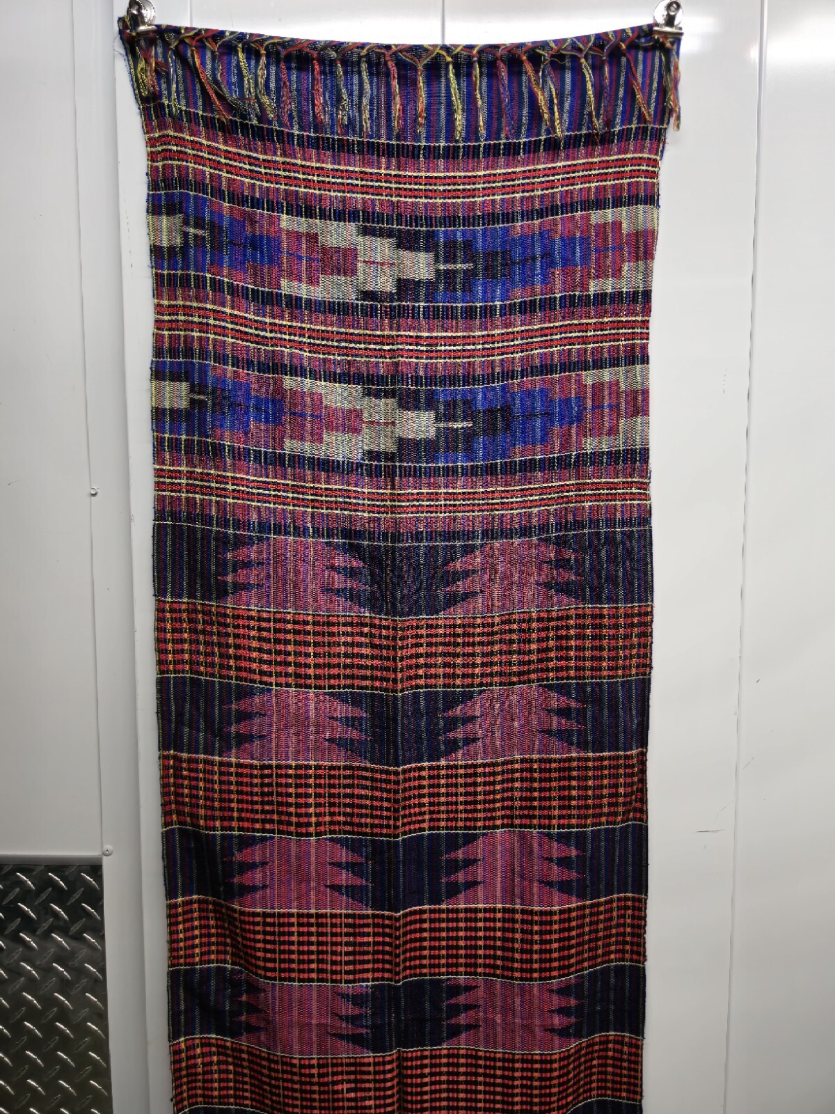 Peruvian Handmade Textile Rug- Table -Runner- Scarf 73x20 Inch