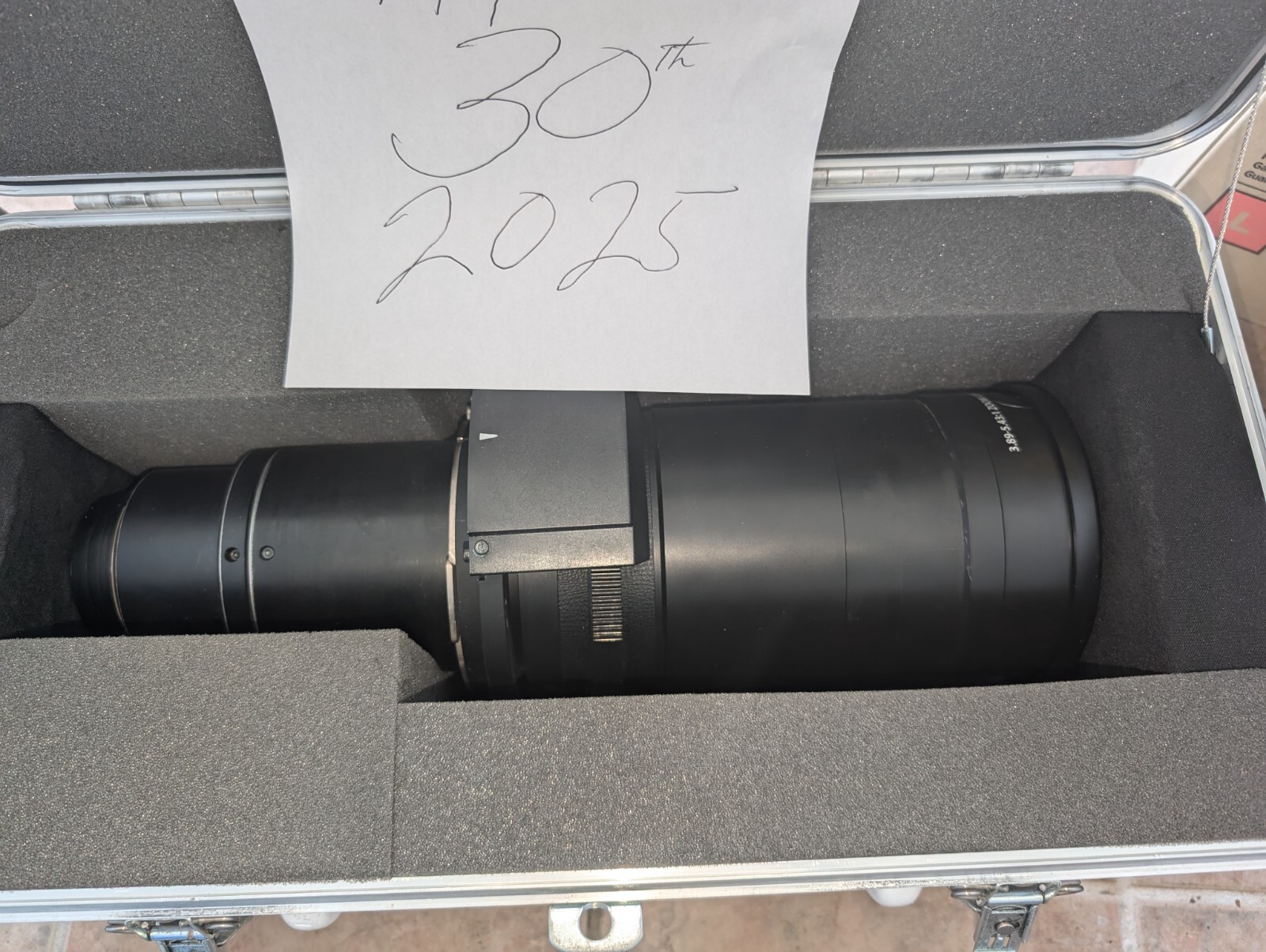 CHRISTIE – 3.89-5.43 for BOXER 4K30 - PROJECTOR LENS
