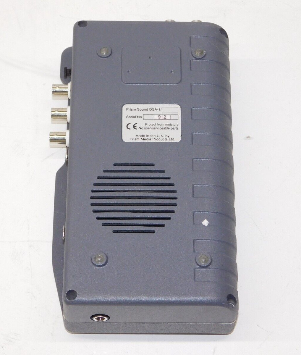 PrismSound DSA-1 Digital Audio Interface AES/EBU Signal Analyzer Generator UK
