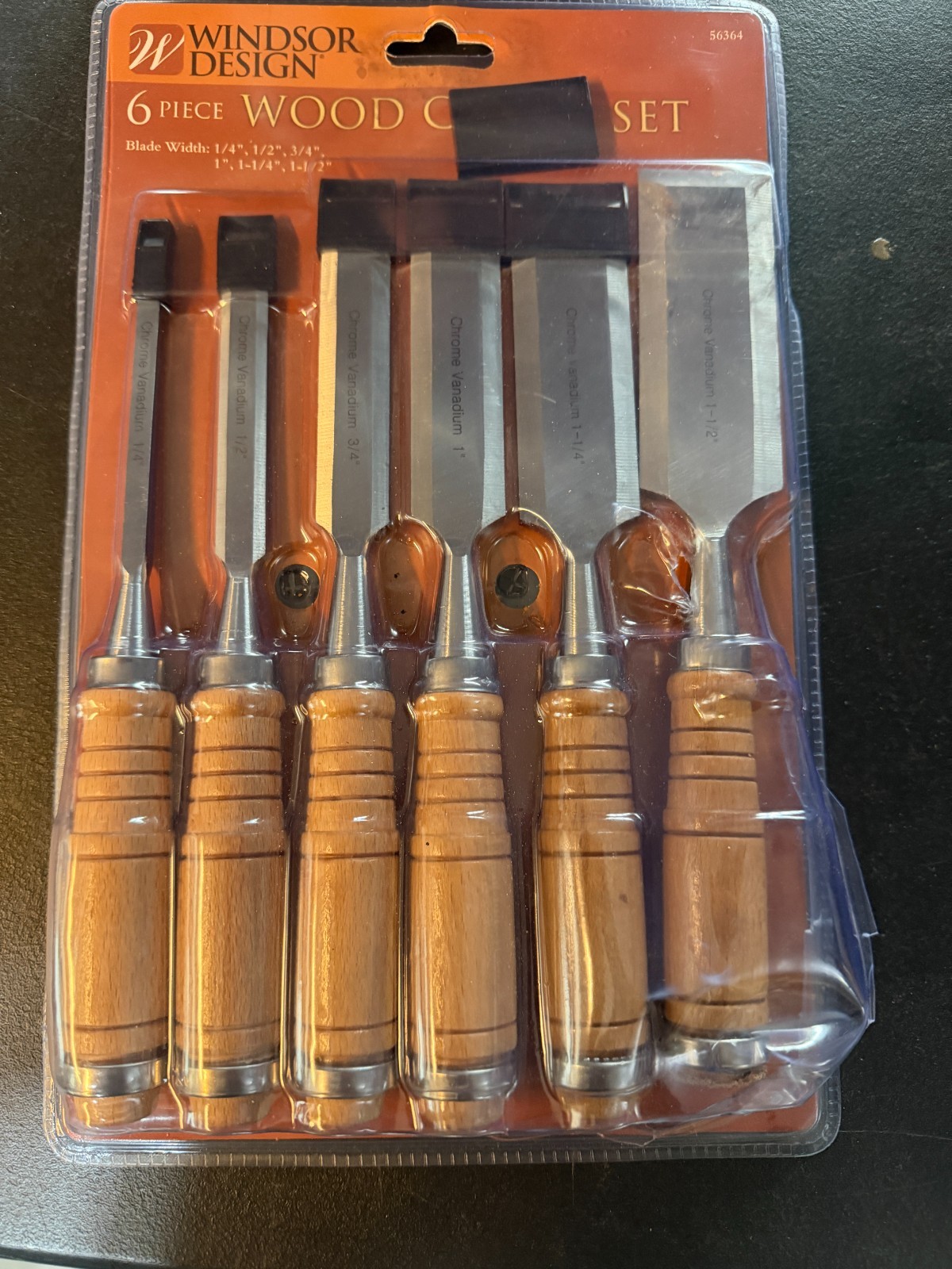 6 Piece Wood Chisel Set   Model #56364 (PK 85)
