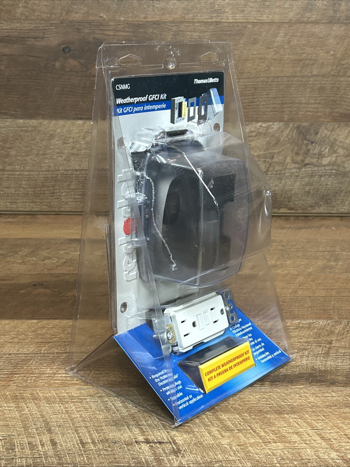 thomas betts red dot Weather Proof GFCI Kit-NEW