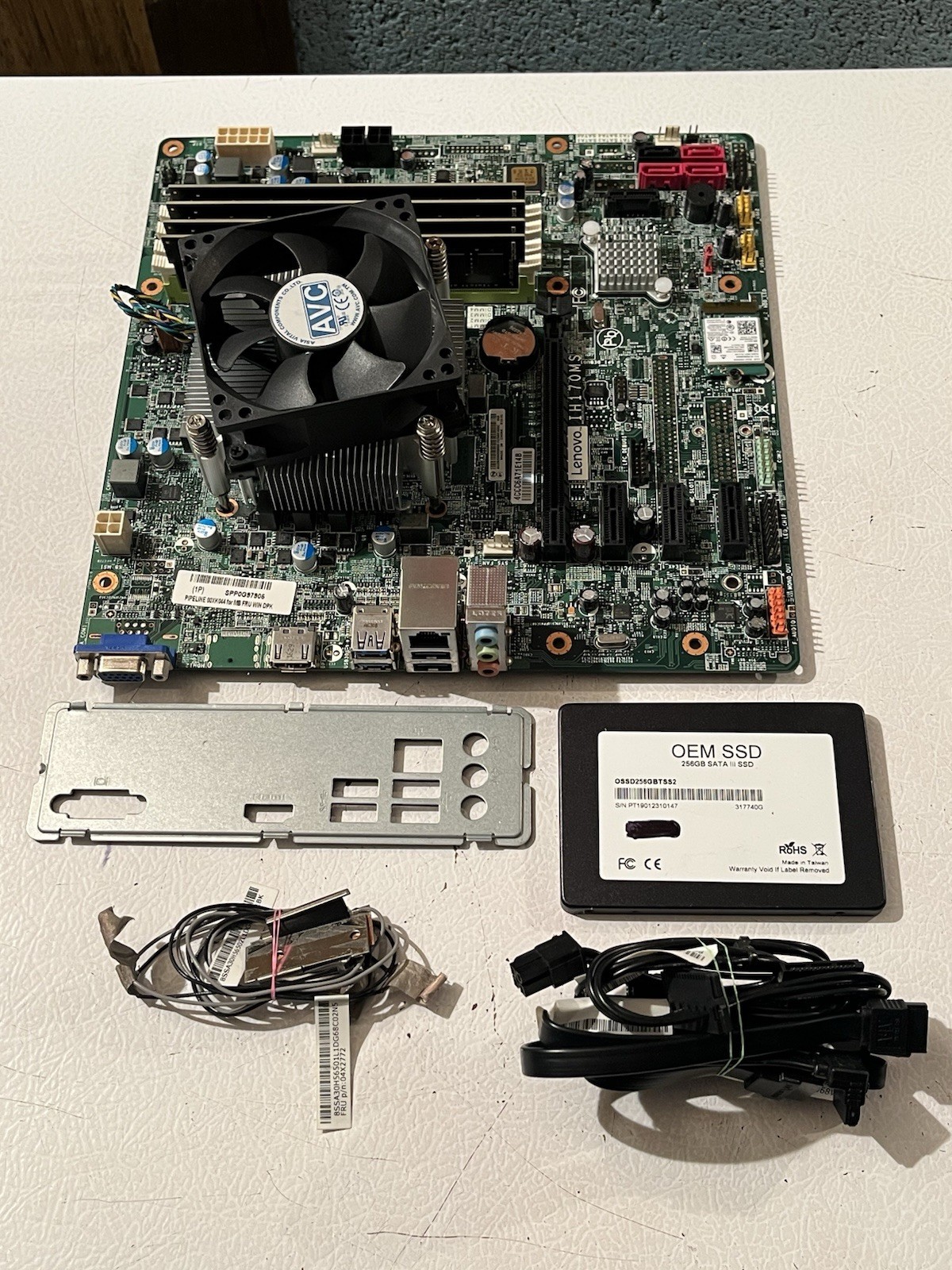 LENOVO IDEACENTRE 710 IH170MS MOBO INTEL i5-6400 CPU 16GB RAM 256GB SSD W11 WIFI
