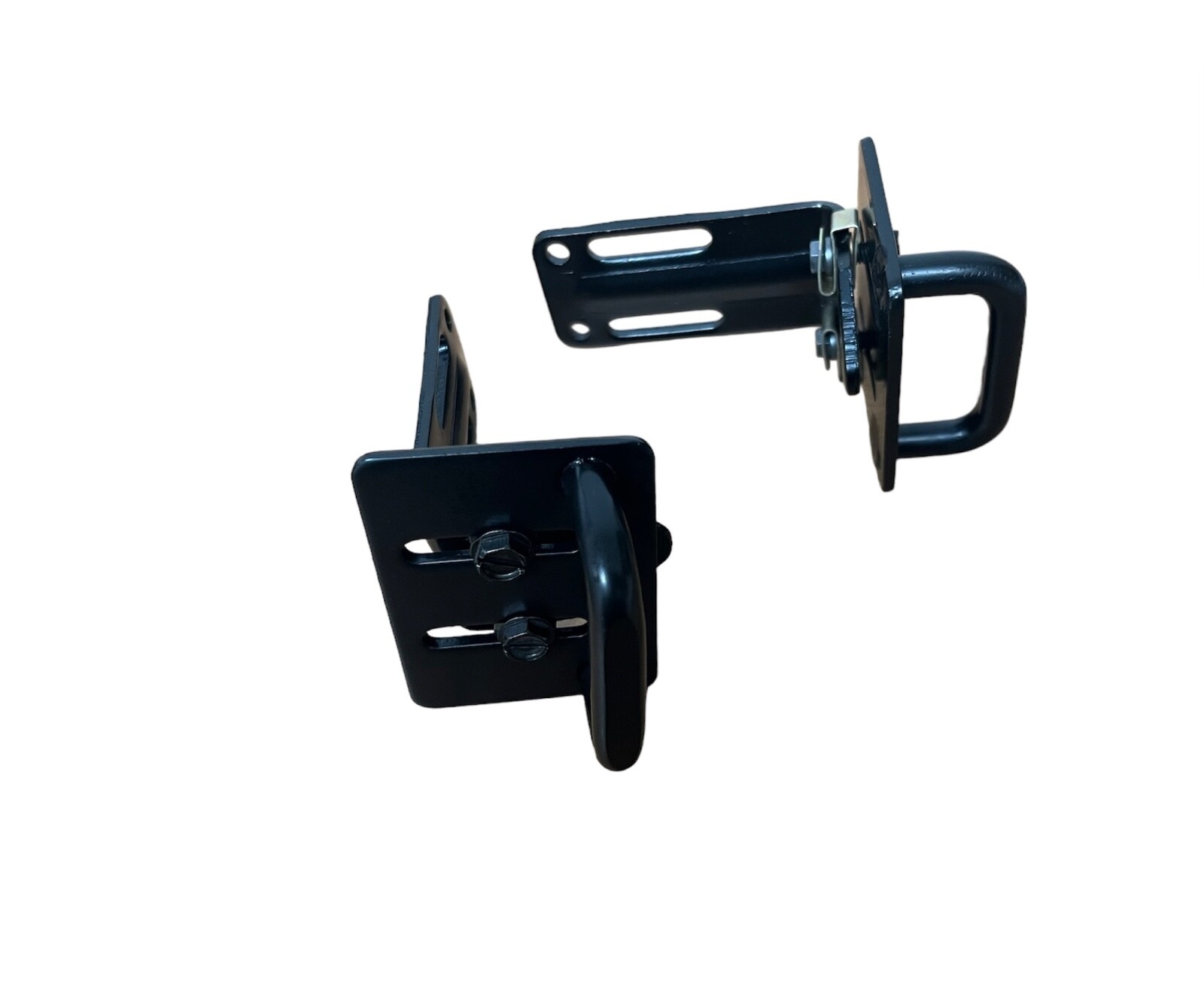 LEER all glass rear door C strikers w/bracket and hardware # 77544-BC