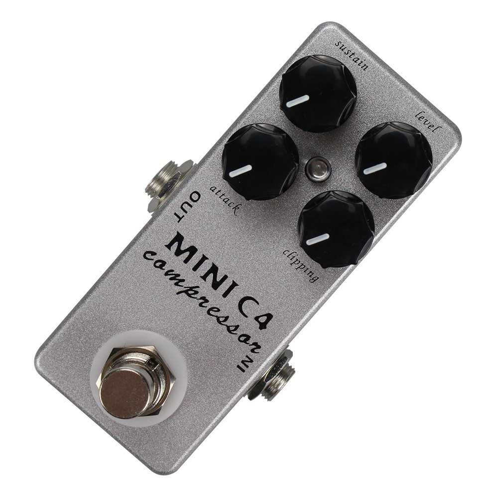 MOSKYAudio Mini C4 Compressor Guitar Effect Pedal True Bypass 4 Functional Knob