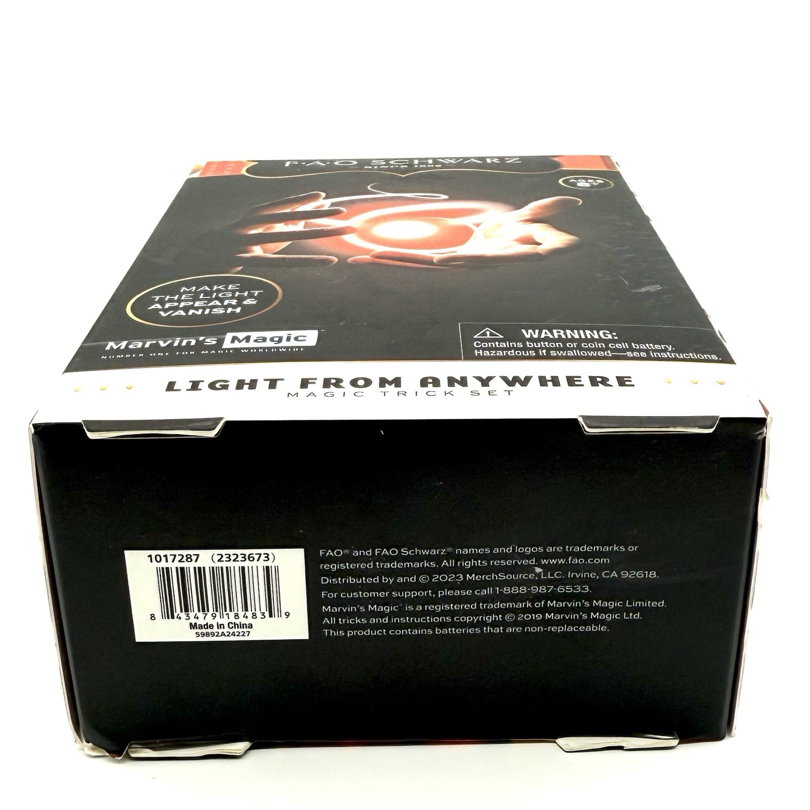 FAO Schwarz Lights From Anywhere Magic Trick Set