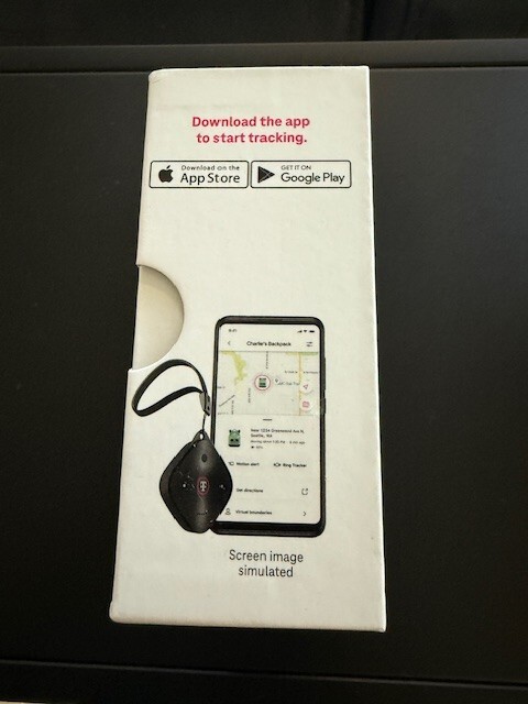T-Mobile Sync Up Tracker 2nd Gen 64MB Black Kit Location Tracking SOS New Sealed