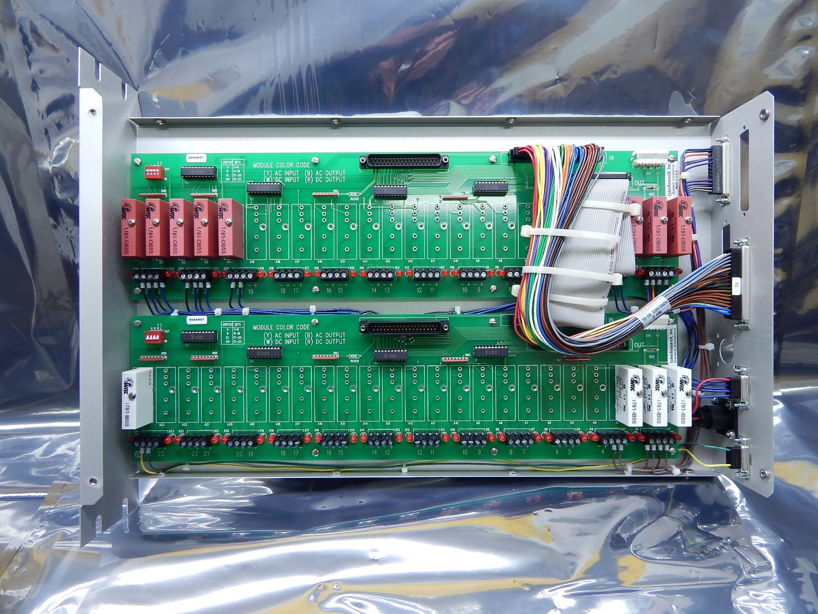 Asyst Technologies Robot System Relay Module CyberResearch CYSSR 24 New Surplus
