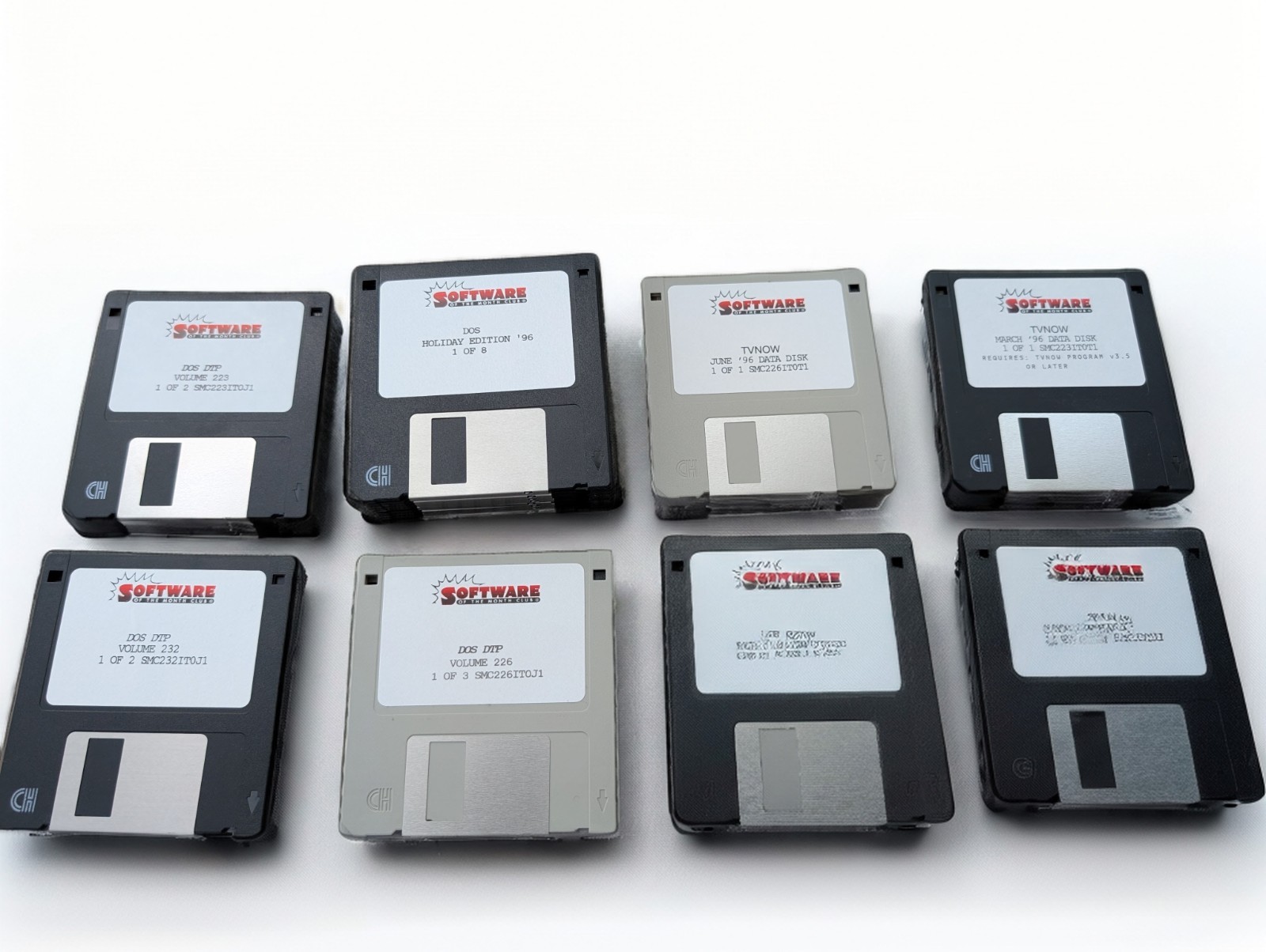 Lot of (16) Vintage Software of the Month Club Floppy Disks