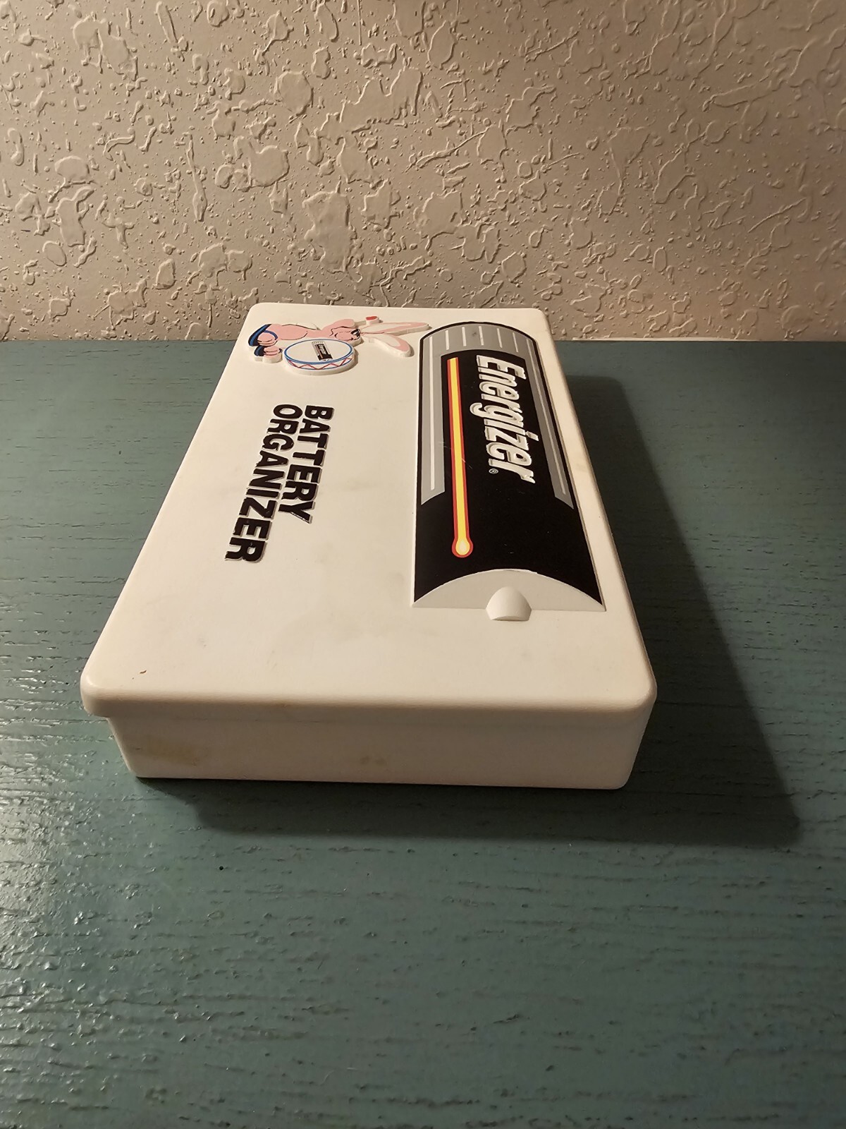 Vintage Energizer Battery Organizer Case Complete W/(2) Battery Testers-Very...