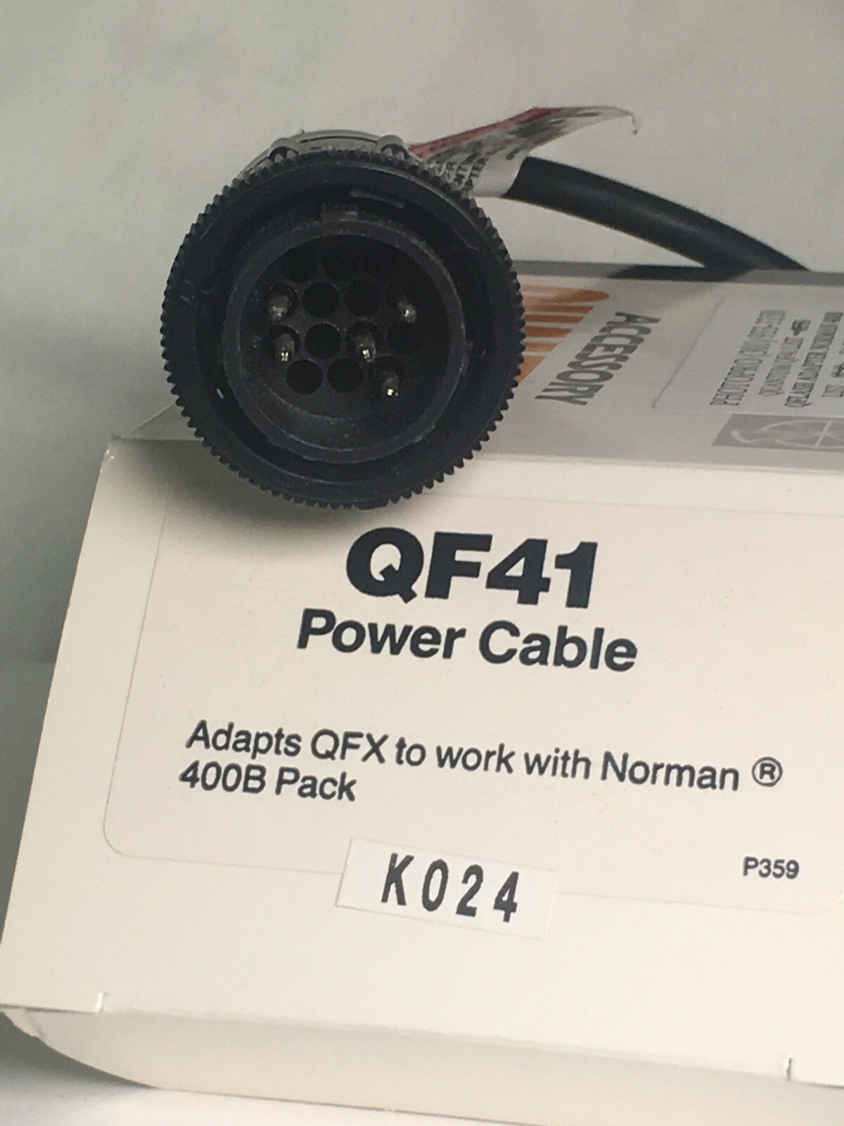 Quantum Q41-NORMAN 400B CABLE FOR Quantum QFX/QF2 FLASH!! NEW!!!!
