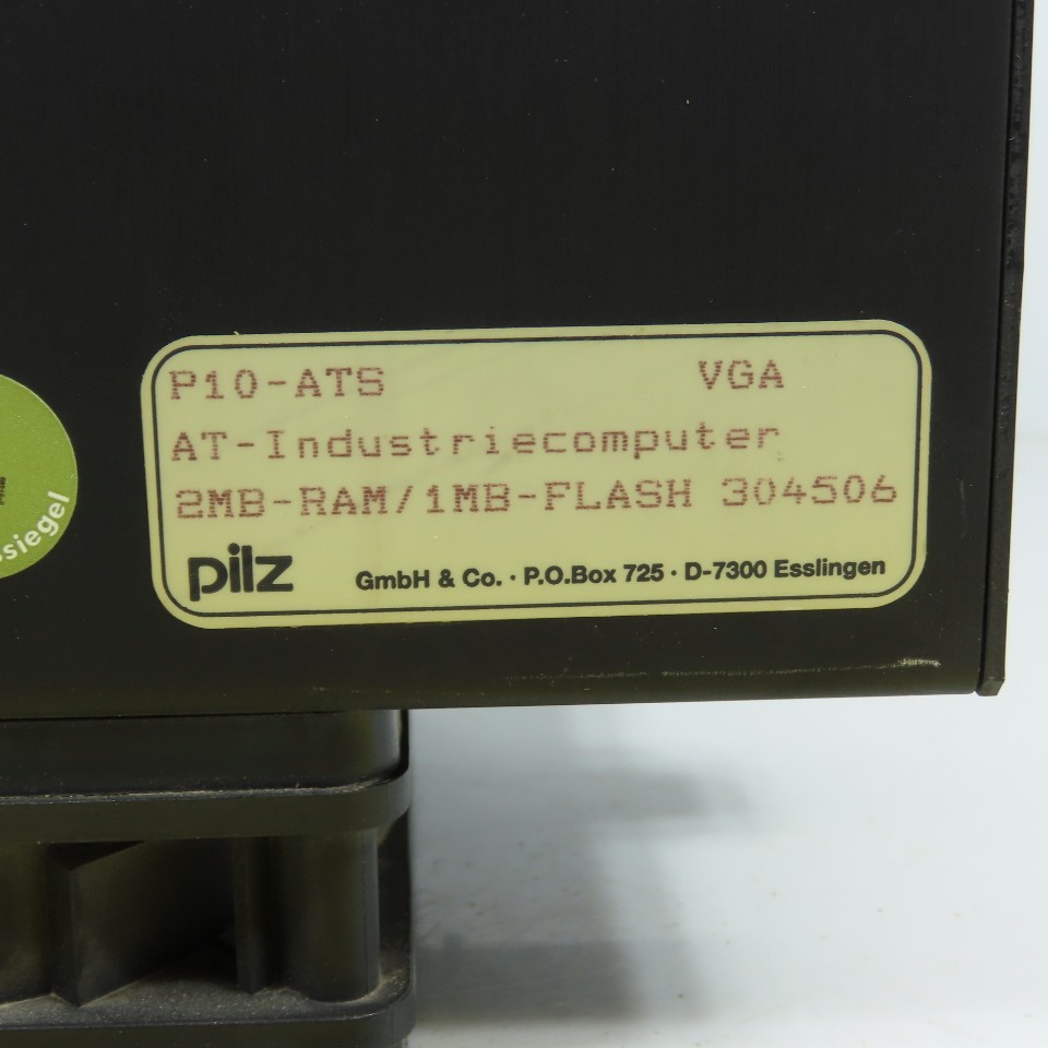 Pilz P10-ATS 304506 CPU Module 2MB-RAM / 1MB- Flash