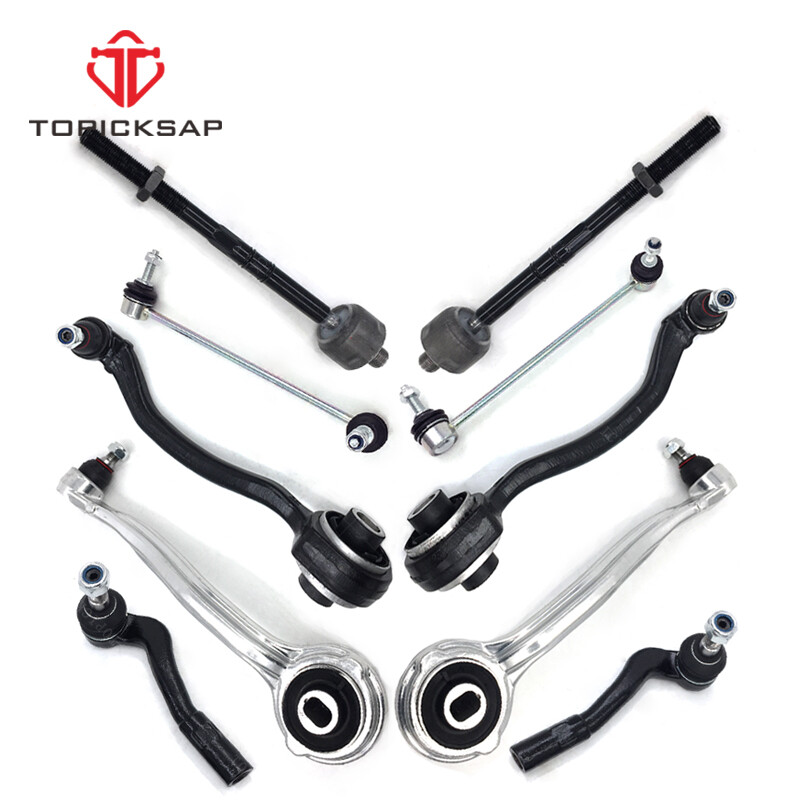10Pcs Suspension Kit for Mercedes-Benz C/CLK Models Upper Lower Control Arms