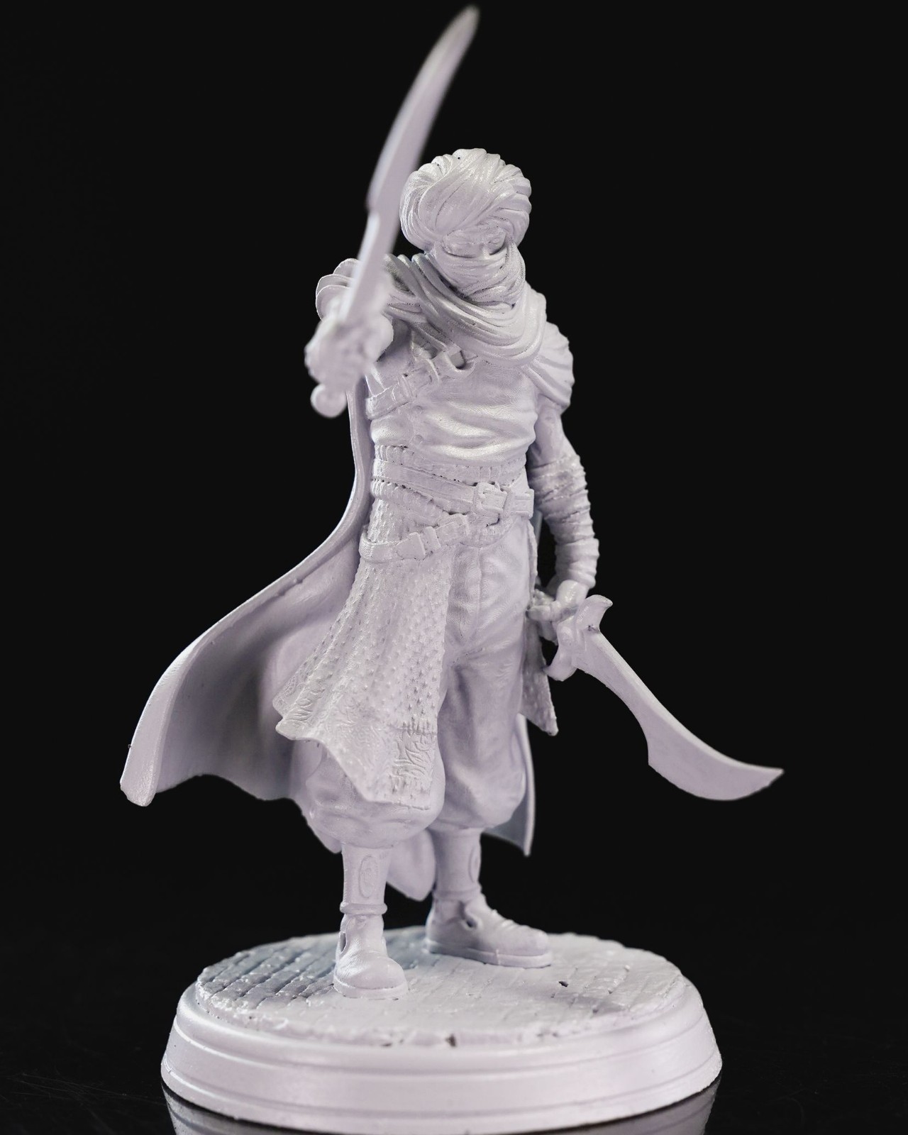 DnD Bahram Egyptian Fighter Mini 28mm and 32mm Scale TTRPG