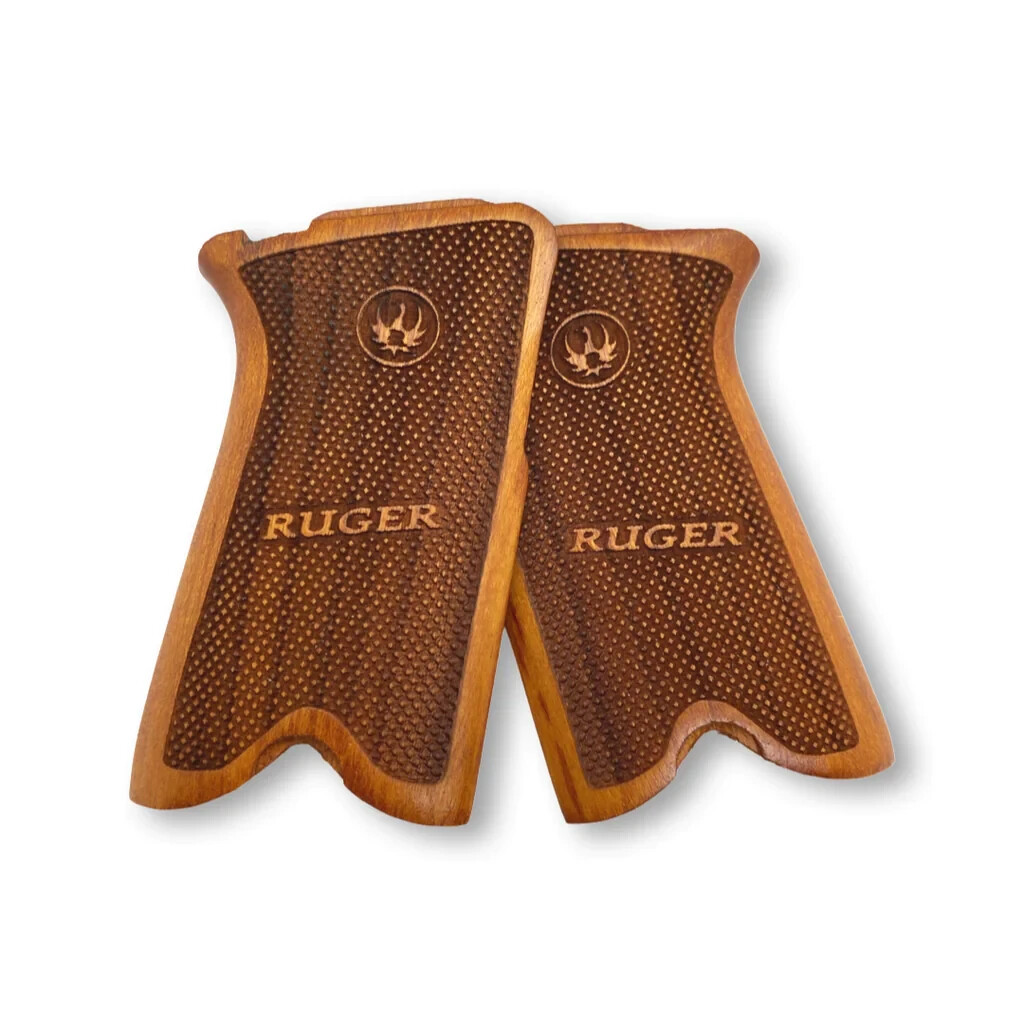 New Ruger P85,P89,P90,P91 GripsPisto Grip Turkis Walnut WOOD Hand Made NICE SET