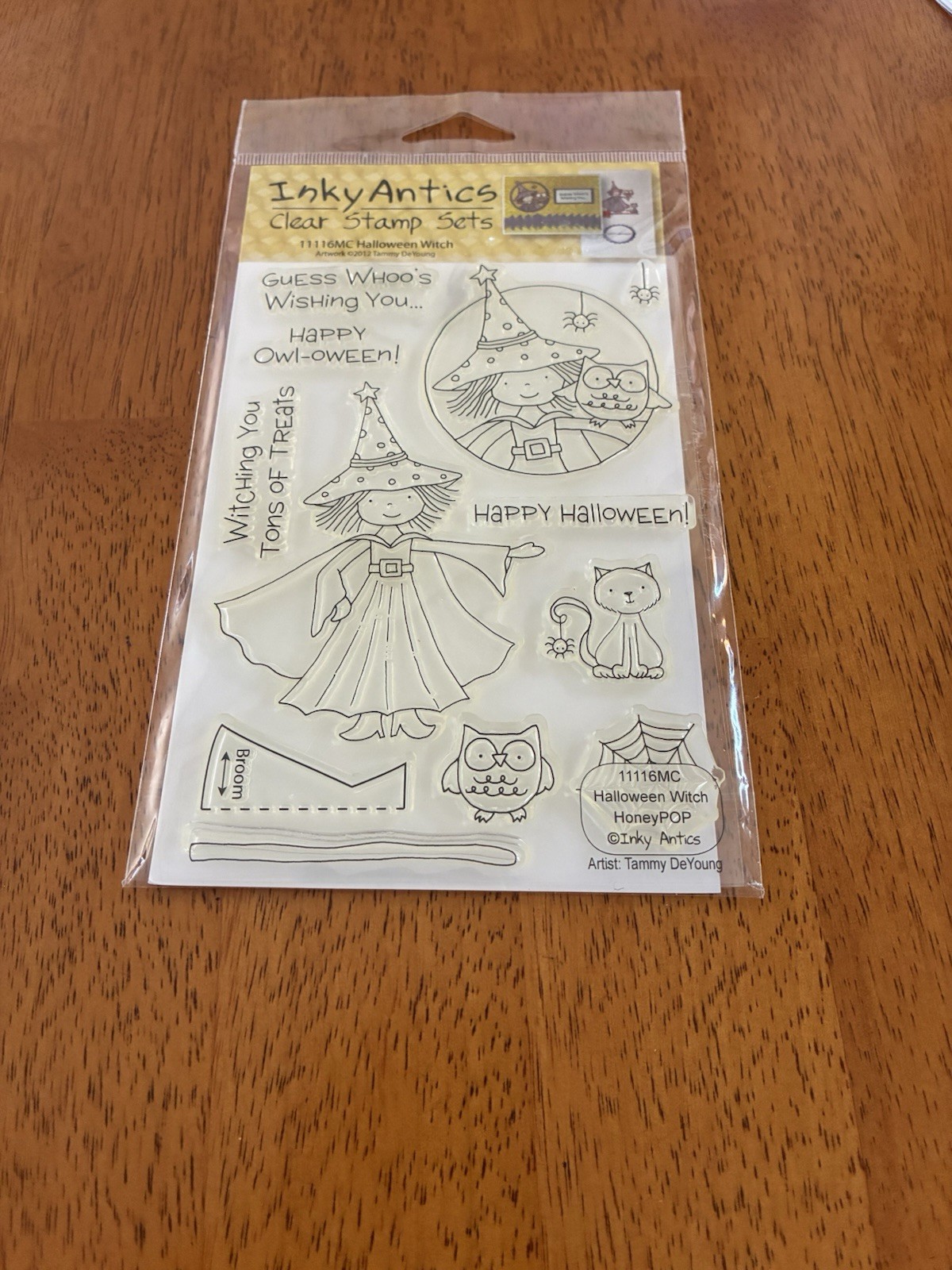 Inky Antics Halloween Witch Stamp Set - Item #11116MC