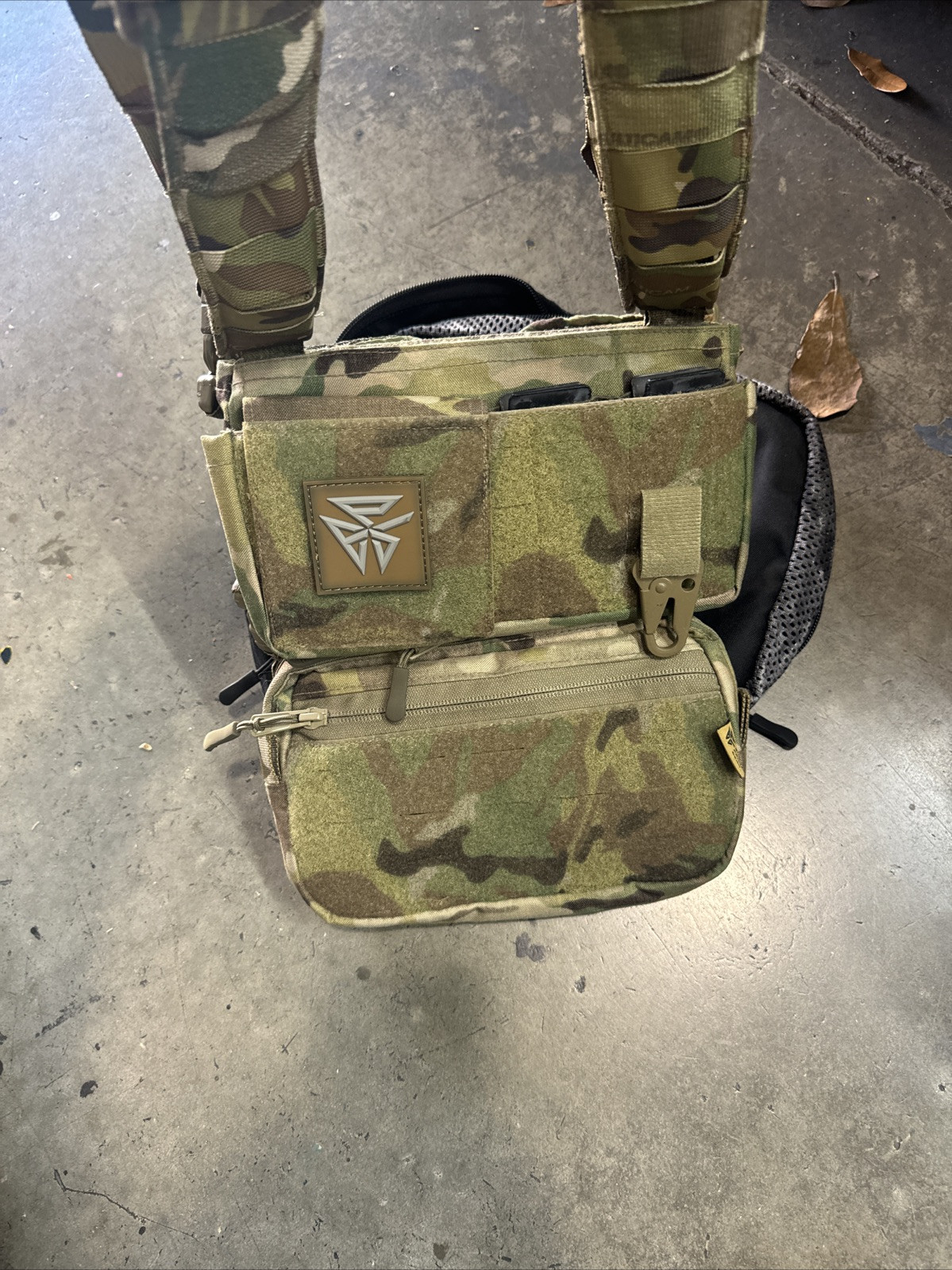 Burn Proof Gear BPG Modular Chest Rig Multicam BRAND NEW