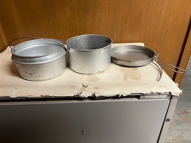 U.S. G.I. Mountain Cook Kit, Used Hard.