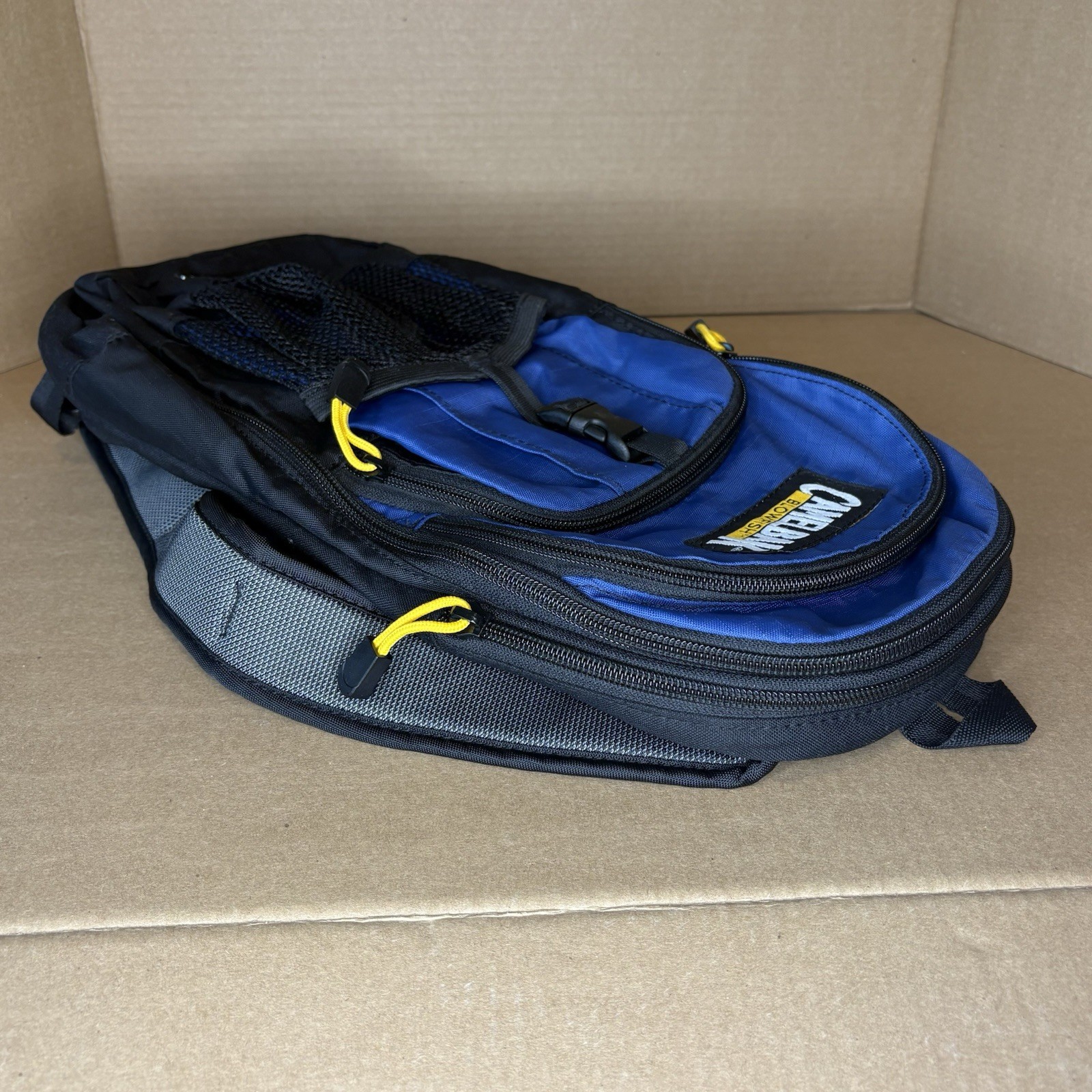 Camelbak Blowfish Hydration Backpack NO Bladder Blue/Black Pre-owned Nice Cond
