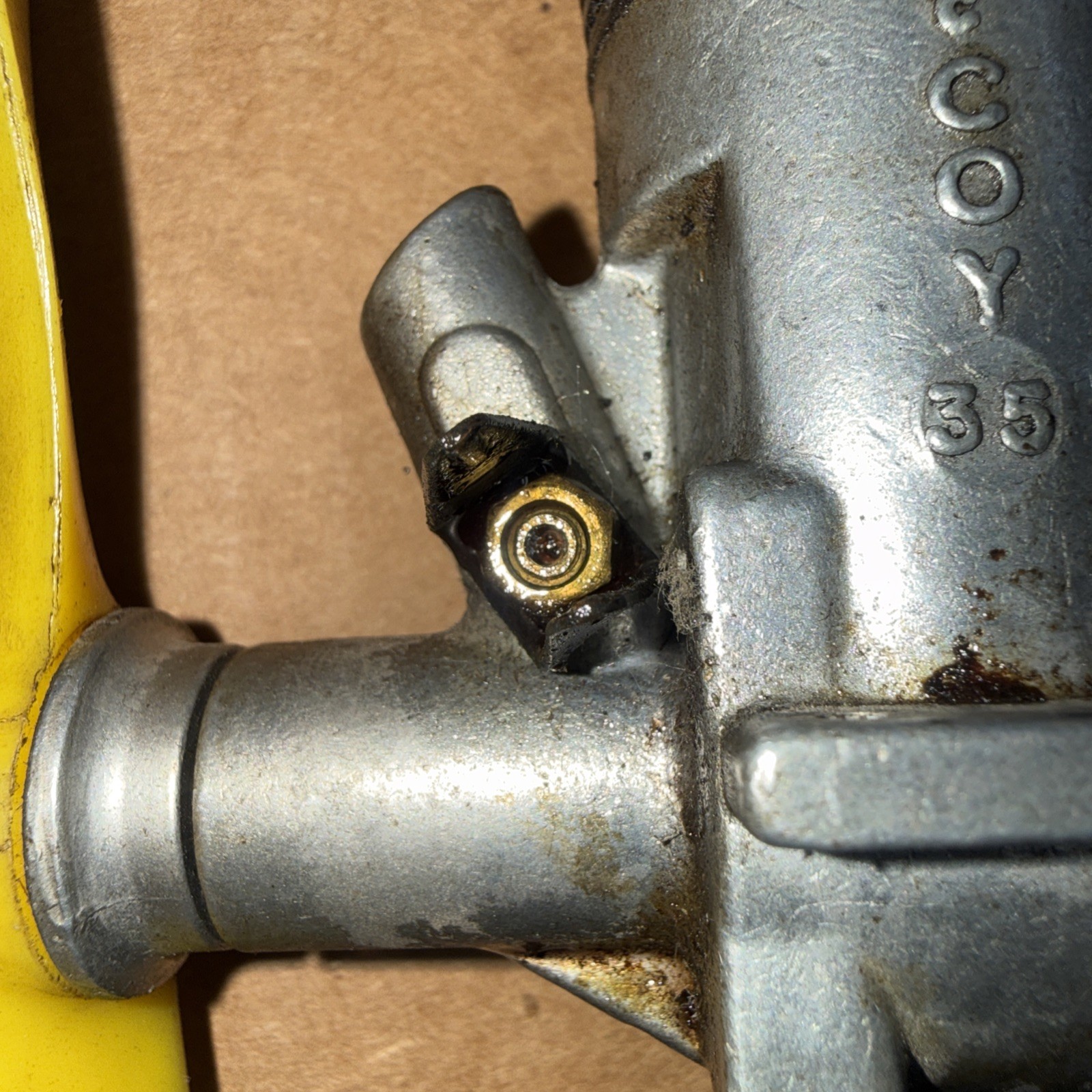 McCoy 35 Redhead CL model airplane engine Has Nice Pop To It As Shown