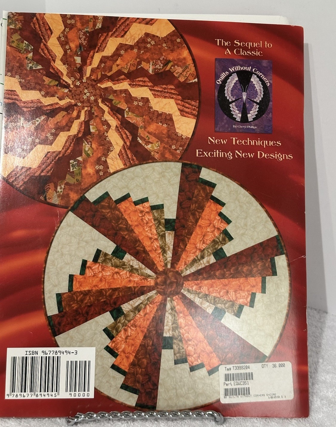 Quilts Without Corners Encore, Phoenix Quilt Pattern, 2014