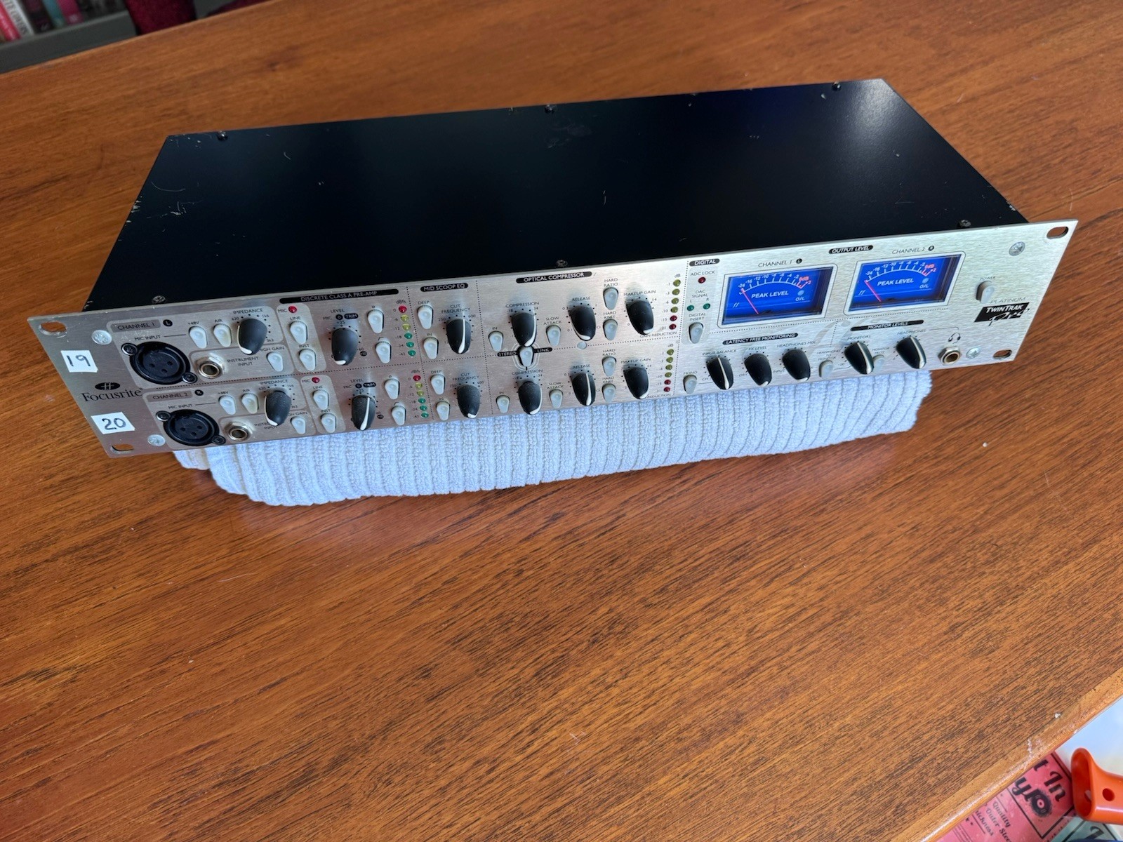 Focusrite Platinum Twin Trak Pro Excellent Condition Rack Mount Audio 2 Channel
