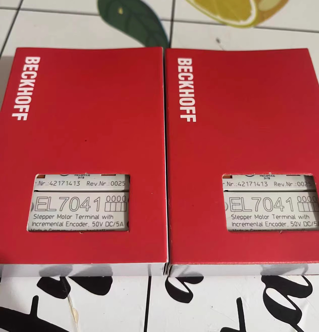 EL7041 1PCS New original Beckhoff  PLC EL7041 module Fast shipment