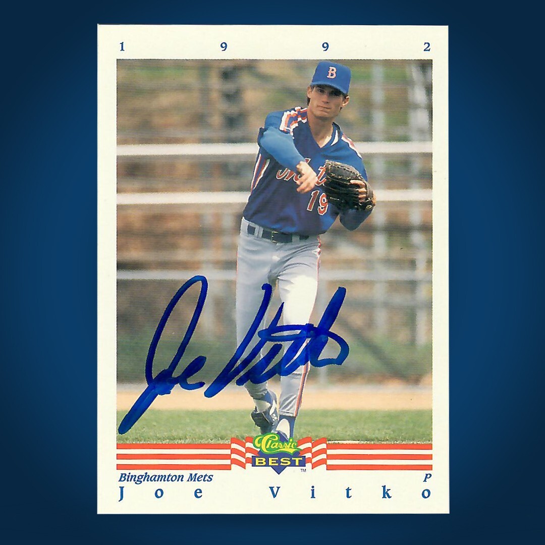 Joe Vitko signed autographed 1992 Classic Best card (#354)