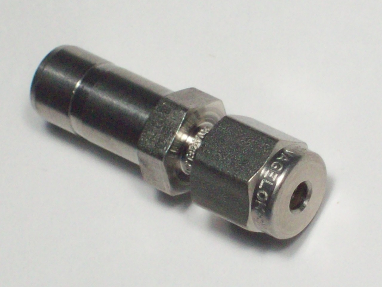 1 - Swagelok Stainless Steel Tube Reducer,  1/8" Tube x 3/8" Tube, SS-200-R-6