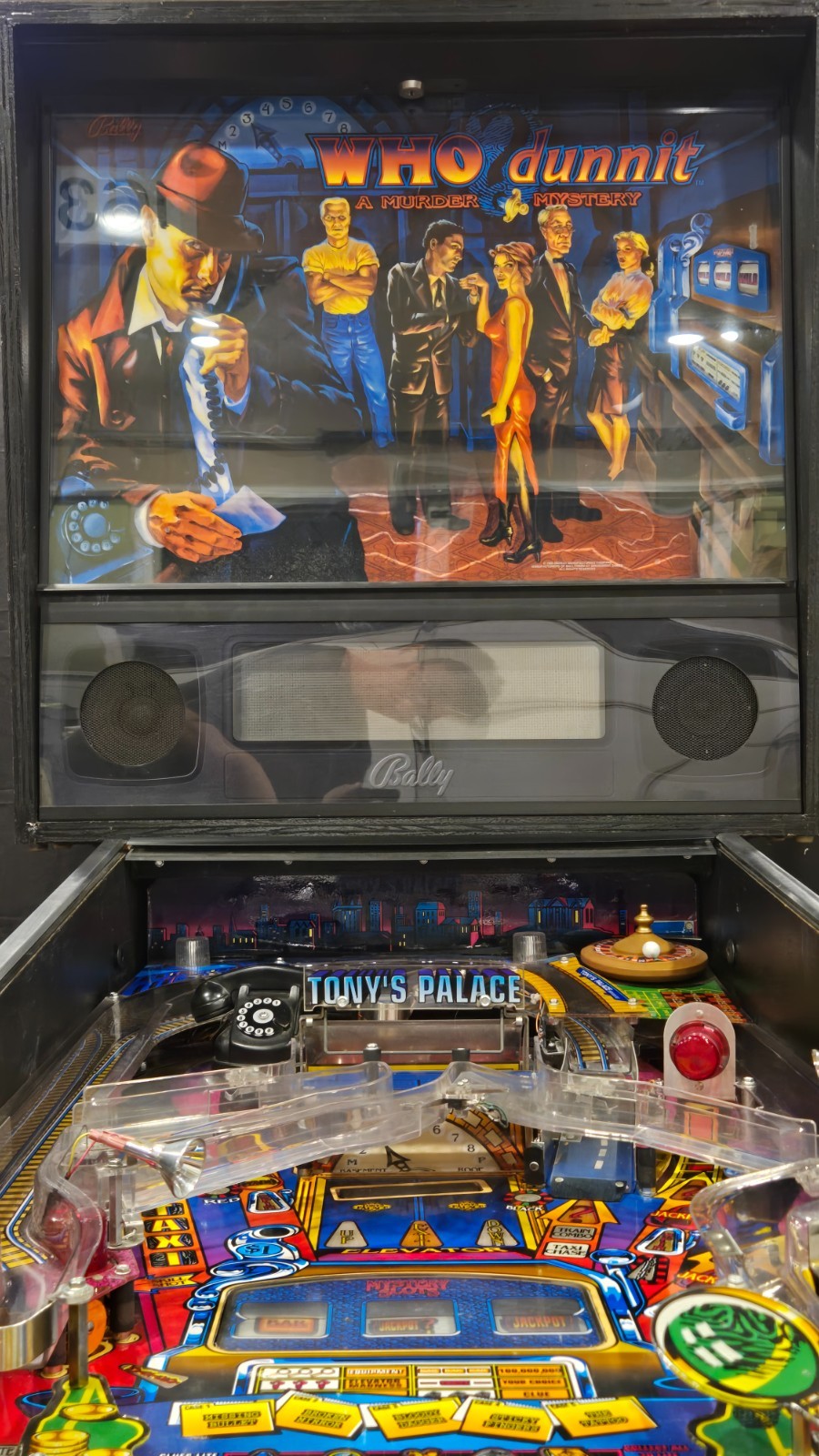 Refurbished Who Dunnit Pinball Machine (Bally) 1995