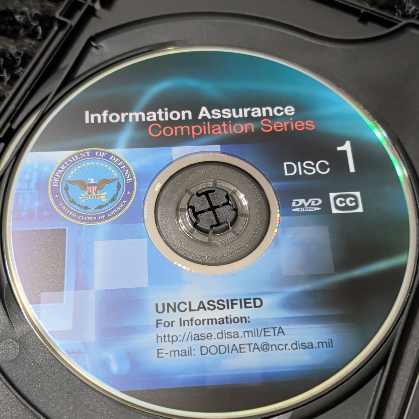 Information Assurance Compilation 2 Dvds DOD Defense Cyber security Enterprise