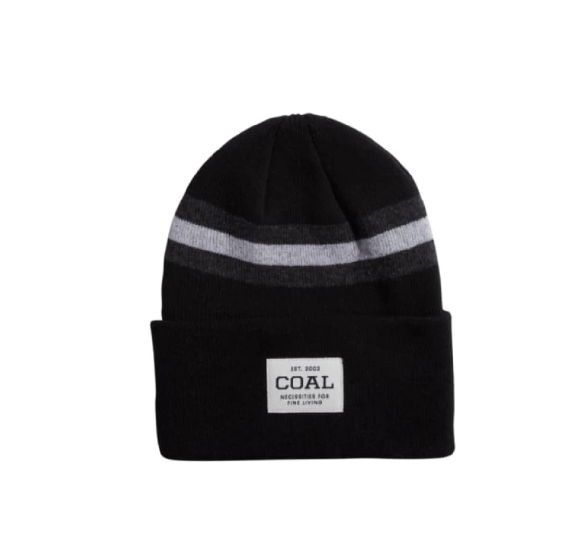 Coal Recycled Uniform Beanie In Black Stripe Snowboard Ski Brand New