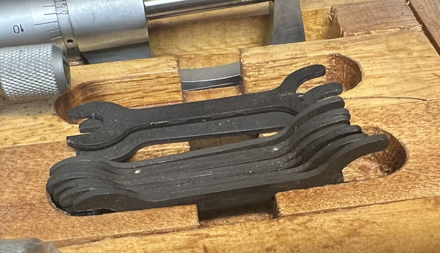 OUTSIDE MICROMETER CALIPER STANDARDS Never Used Original Plastic Packaging On